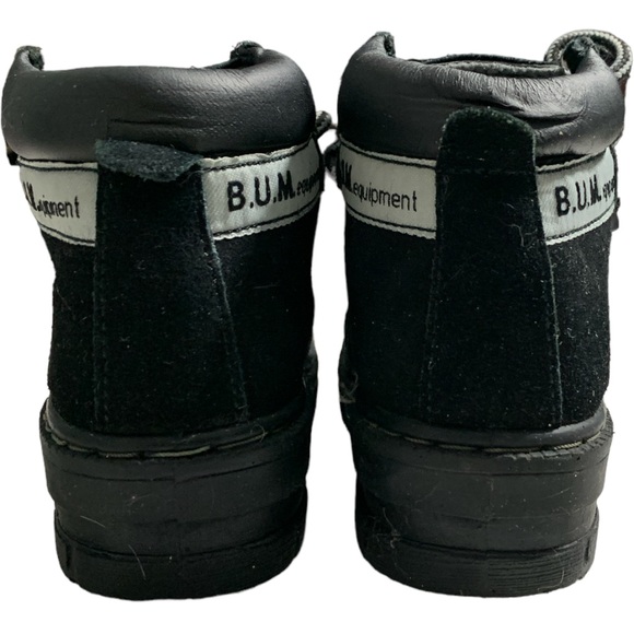 BUM Equipment Black Ankle Booties Size 7 - Picture 3 of 8